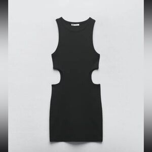 Zara black dress